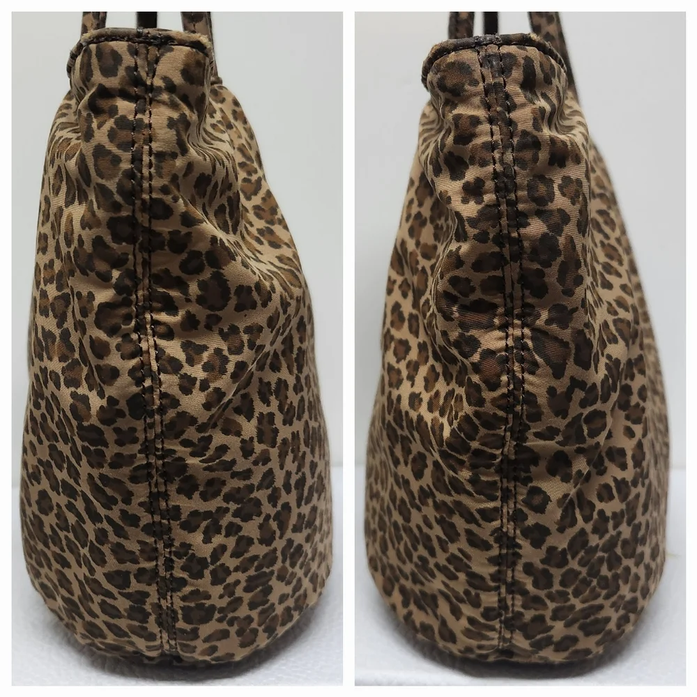 Bottega Veneta Leopard Print Mini Slouch Tote EUC 🥰🥰 - Picture 7 of 14